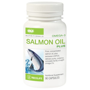 Neolife Omega-3 Salmon Oil Plus - 90 Capsules (Single)